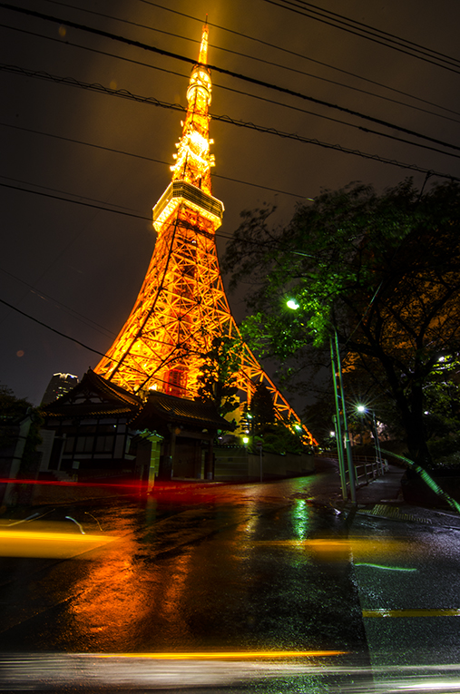 Tokyo Tower by night
