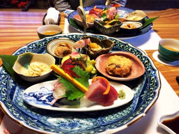 Lunch plate restaurant Ikuta, Kyoto